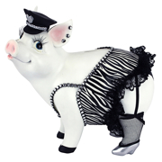 Image Thumbnail for PORKER ON PATROL PIG STATUE